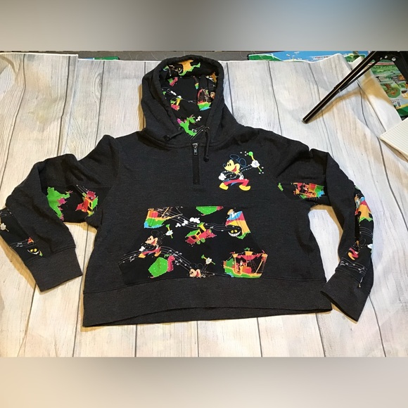 Disney parks Main Street electrical parade hoodie sweatshirt size medium - Picture 1 of 5
